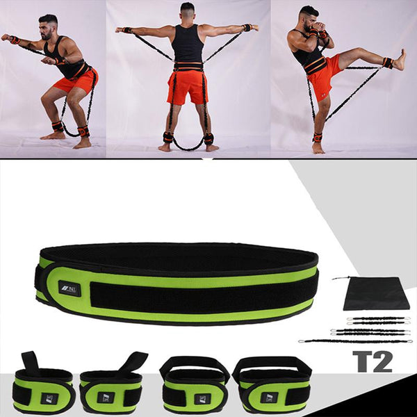 1.3 meters Taekwondo Crossfit Jump Resistance Bands Boxing Leg Arm Physical Power Strength Explosive Jump Force Training Belt