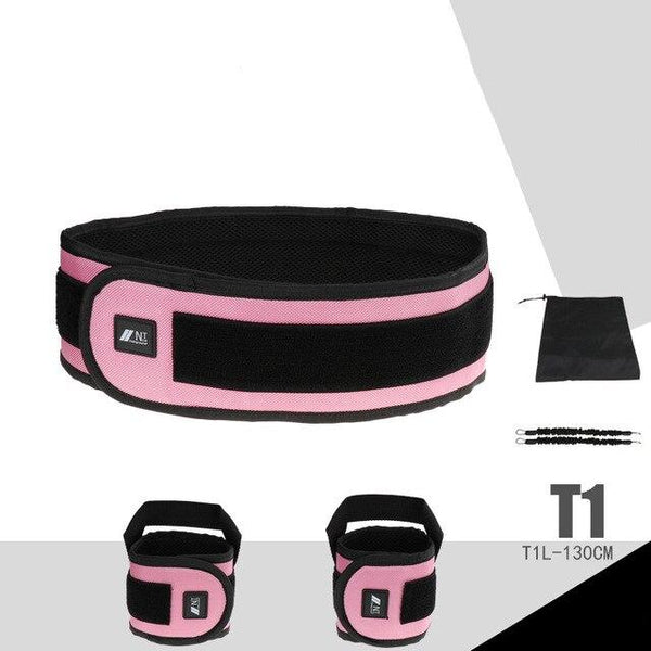 1.3 meters Taekwondo Crossfit Jump Resistance Bands Boxing Leg Arm Physical Power Strength Explosive Jump Force Training Belt