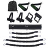 Resistance Bands Stretching Strap Set for Leg Arm Waist Exercises Boxing Thai Home Gym Bouncing Strength Training Equipment