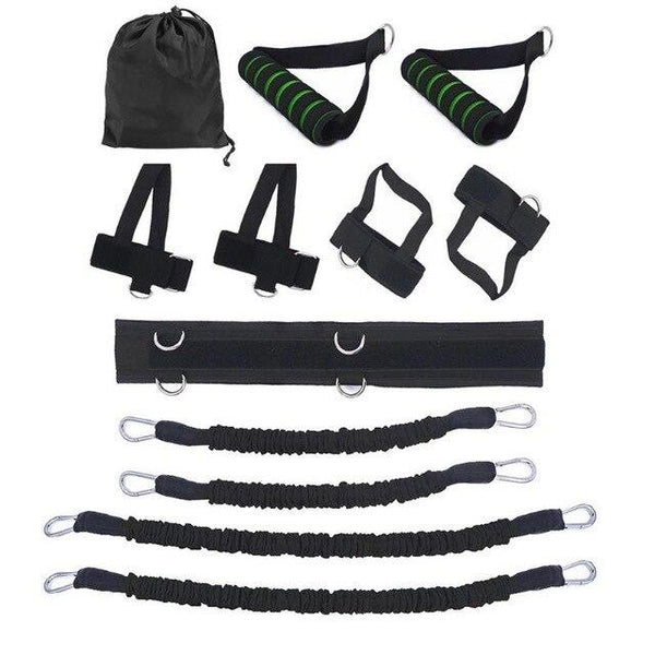 Resistance Bands Stretching Strap Set for Leg Arm Waist Exercises Boxing Thai Home Gym Bouncing Strength Training Equipment