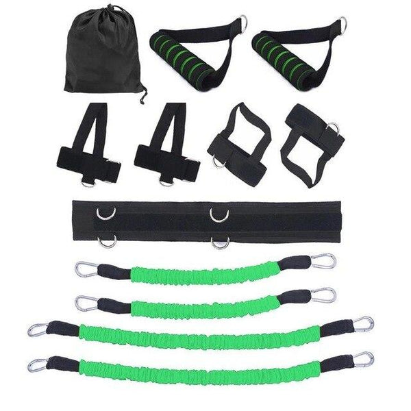 Resistance Bands Stretching Strap Set for Leg Arm Waist Exercises Boxing Thai Home Gym Bouncing Strength Training Equipment
