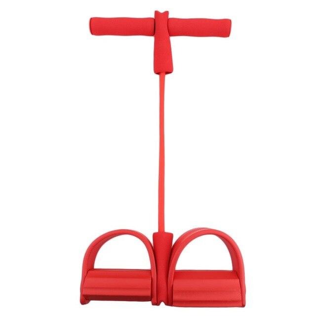 Yoga Pull Rope Expander Resistance Trainer Resistance Band Rope Tube Elastic Yogas Exercise Equipment for Yoga Pilates Workout