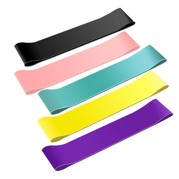 500mm Elastic Strength Rubber Loop Workout Sport Training Pilates Resistance Bands Fitness Crossfit Power Gym Yoga Training