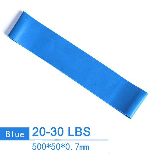 500mm Elastic Strength Rubber Loop Workout Sport Training Pilates Resistance Bands Fitness Crossfit Power Gym Yoga Training