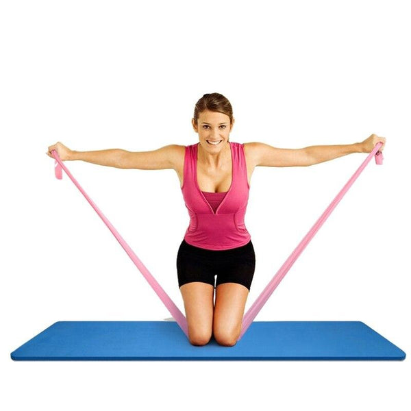 Gym Fitnessapparatuur Krachttraining Latex Resistance Elastische Weerstand Bands Workout  Yoga Rubber Loops