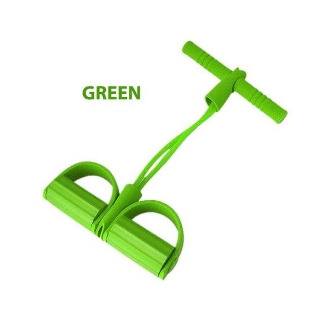 Elastic Bands For Fitness Resistance Band Pull Rope 2 Tube Foot Pedal Body Slim Trainer Training Tape Yoga Sports Training Bands