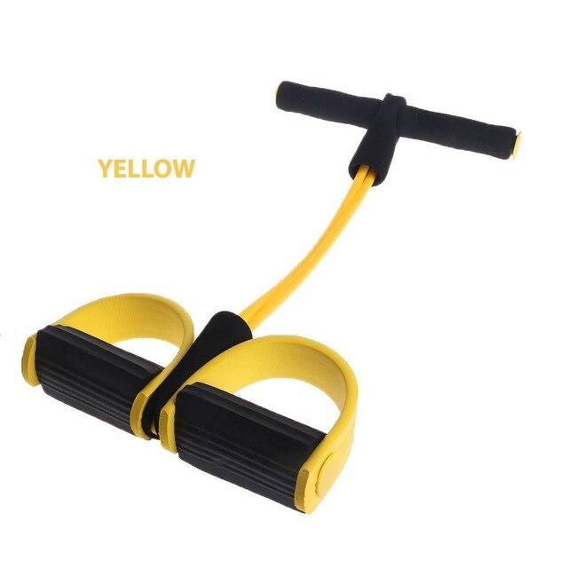 Elastic Bands For Fitness Resistance Band Pull Rope 2 Tube Foot Pedal Body Slim Trainer Training Tape Yoga Sports Training Bands