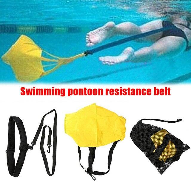 Swimming Trainer with Sump and Resistance Band Resistance Parachute Traction Resistance Training Set C55K Sale