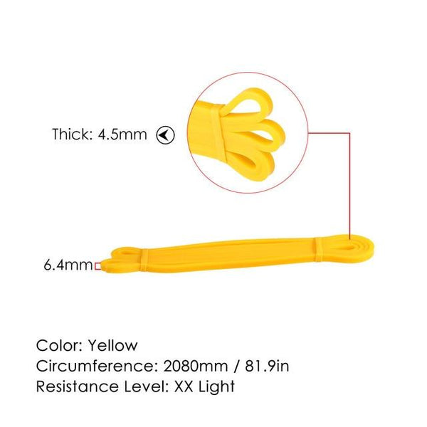 Pull Up Assist Bands Resistance Band Exercises Elastic Fitness Training Yoga Loop  Workout Pull Rope for Muscle Workout Fitness