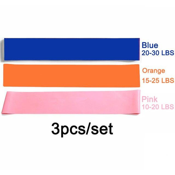 Women Yoga Rubber Loop Fitness Equipment Gym Crossfit Strength Resistance Bands Power Pilates Elastic Training Workout Expander