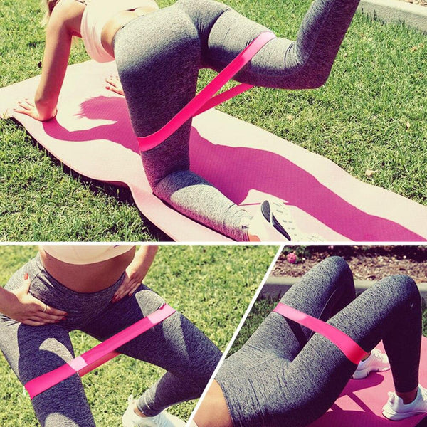 5 Pcs Resistance Band Booty Band Hip Circle Loop Band  Yoga Gym Sport Weerstand Elastic Band Training ExpanderTape Equipment New