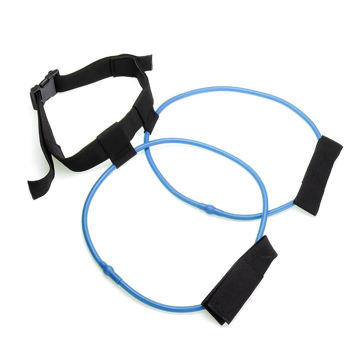 Adjustable Waist Fitness Belt Pedal 30 Pound Women Booty Butt Resistance Bands Glute Expander Muscle Workout Excercise Equipment