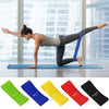 useful 5 Pcs/Set Yoga Resistance Bands 0.35-1.1mm Arm Thigh Strength Training Fitness Belt Exerciser Force Training Strap