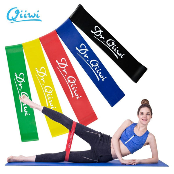 2019 Dr.Qiiwi Resistance Band Set Training Workout Rubber Loop Bands for CrossFit Stretching, Physical Therapy and Home Fitness