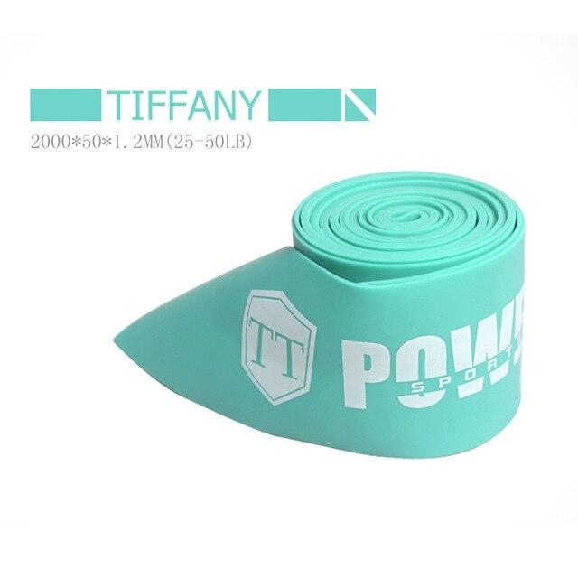 Yoga Rubber Loop Band Resistance Bands Natural Latex Expander Power CrossFit 208CM 1pc