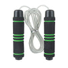 Adjustable Environmental Sponge Handle Wire Rope Skipping Exercise Fitness Adult Student Weighted Jump Rope Skipping