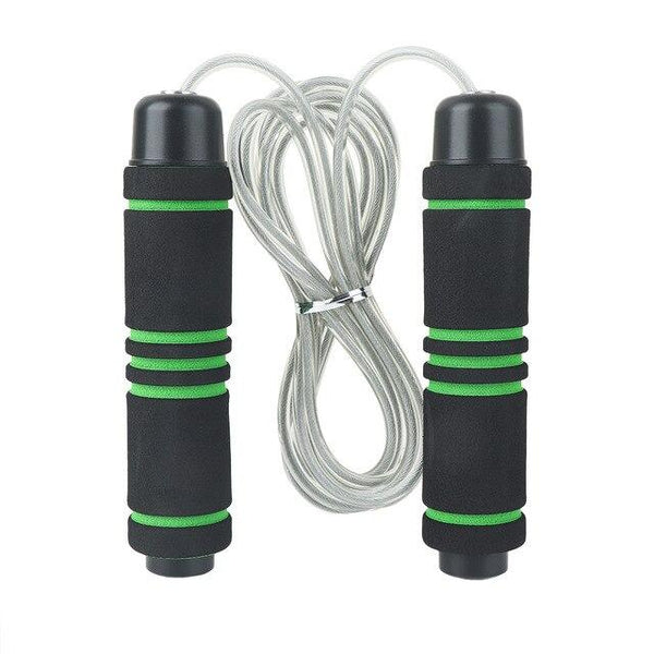 Adjustable Environmental Sponge Handle Wire Rope Skipping Exercise Fitness Adult Student Weighted Jump Rope Skipping