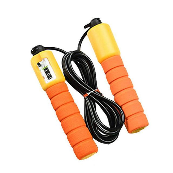 Fast Speed Counting Jump Rope Handle Skipping Sports Fitness Aerobic Jumping Exercise Non-Slip Handle Lose Weight Jump Rope