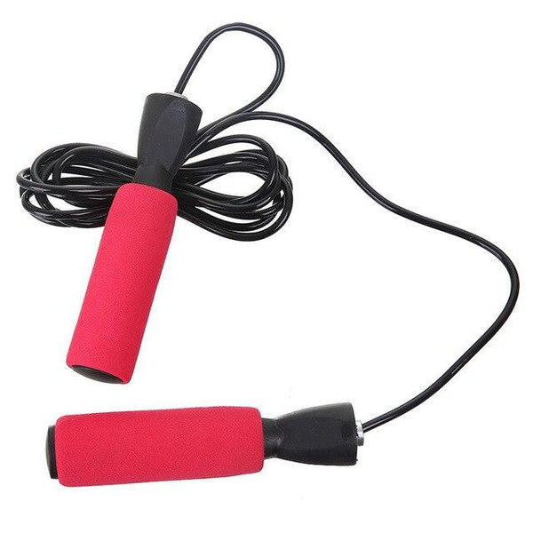 Women Iose Weight Jumping Rope  Fitness Training equipment The Man Gym Weighted Jump Cord Jumping Bearing Handle Wire Skipping