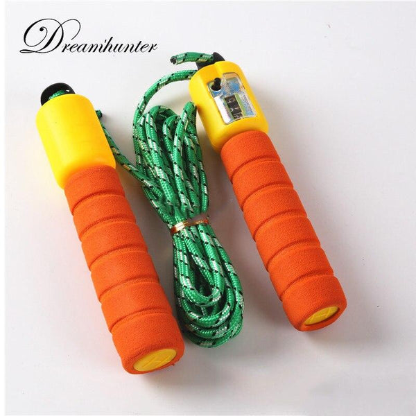 Excecise Bodybuilding Lose Weight Jump Ropes With Counter Adjustable Tools Sports Rope Skipping