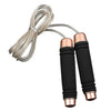 2018 New Skipping Rope 2.8M170 / 264g Weight Jump Rope Rope ABS Handle Metal Color Weight Loss Breathable Movement