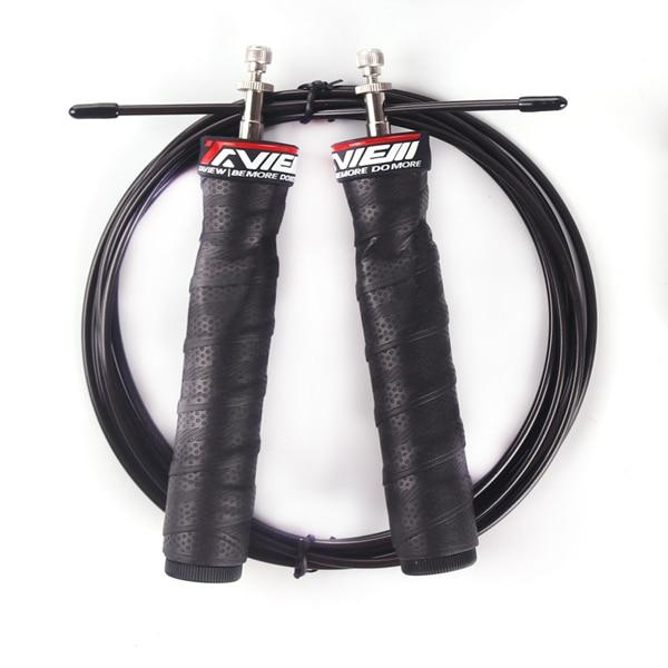 Crossfit Skipping Speed Jump Rope Weighted Jump Ropes Ball Bearings for MMA Boxing Training Bodybuilding Fitness Gym Eequipment