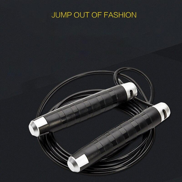 Crossfit Jump Rope Skip Speed & Weighted Jump Ropes with Extra Speed Cable Ball Bearings Anti-Slip Handle for Double Unders