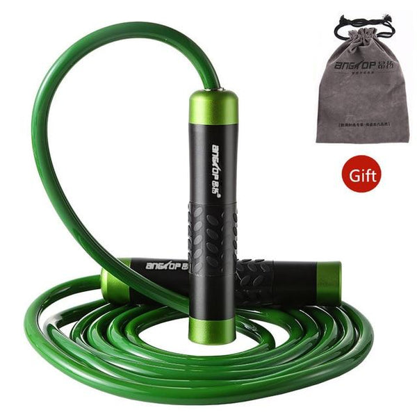 Adjustable Bearing Weighted Skipping Rope  Jump Rope for Crossfit Training Boxing Workouts Jumping Exercise Equipment