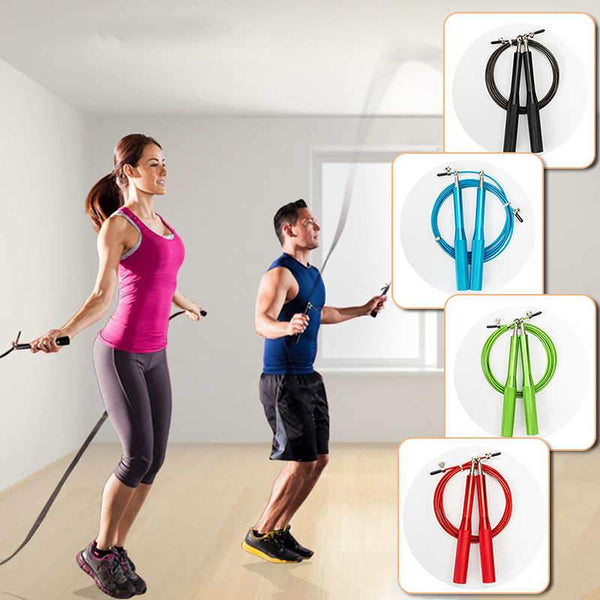 3M Professional Steel Wire Jump Rope Anti-skid Handle Weight Loss Workout Fitness Jump Ropes MMA Boxing Training Jump Rope