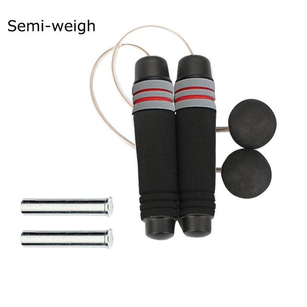 Professional Cordless Jump Ropes Fitness Weighted Skipping Jump Speed Rope BodyBuilding Wireless Jumping Rope Exercise Equipment