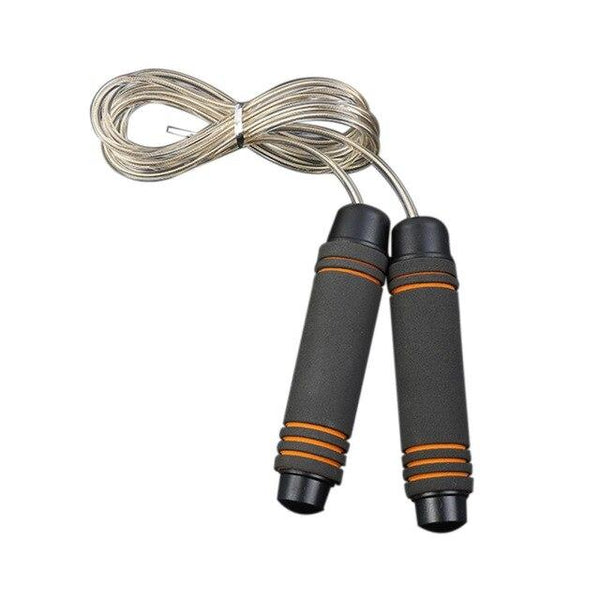 new  PVC Multi-color Transparent Foam Material Skipping Rope Professional Weight Training Body Build Single Jumping Rope