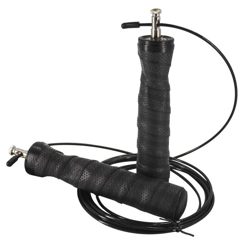 Crossfit Jump Rope Skip Speed & Weighted Jump Ropes with Extra Speed Cable Ball Bearings Anti-Slip Handle for Double Unders
