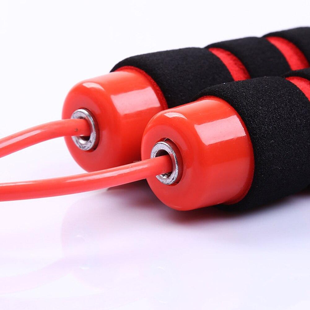2.8m Anti-slip Sponge Handle Fitness Weight Loss Exercise Ergonomic Adult Children Length Adjustable Jump Rope Sports Gym Soft