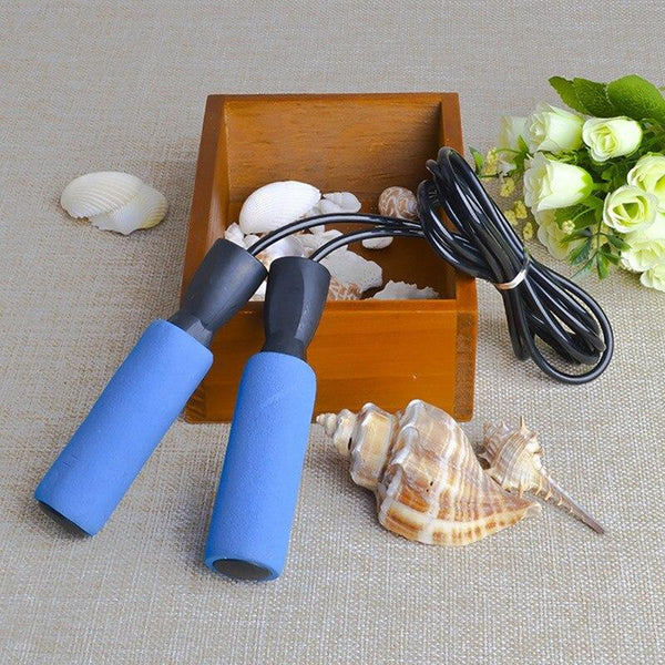 Speed Skipping Jump Rope Sports Lose Weight Exercise Gym Fitness Skipping Rope Thickened Anti Slip Foam Handle Jump Ropes New