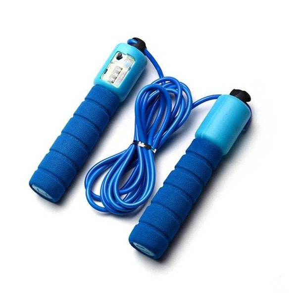 Accurate Counting Professional Sponge Electronic Counting Rope Students Sport Fitness Skipping Weight Loss Exercise  Skipping