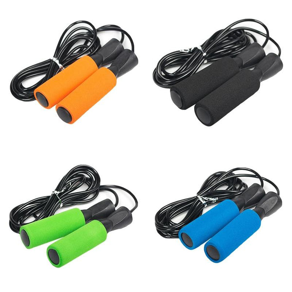 1pc Adjustable Bearing PVC Skipping Jump Rope Sports Lose Weight Exercise Gym Fitness Training Speed Skipping Rope Sportswear