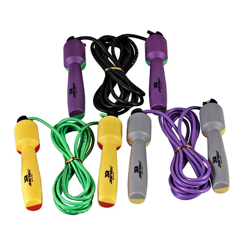 JOEREX 9 Feet 2.7m Jumping Skipping Rope Adjustable Weighted Fitness Exercise Gym Jump Workout Plastic Handle