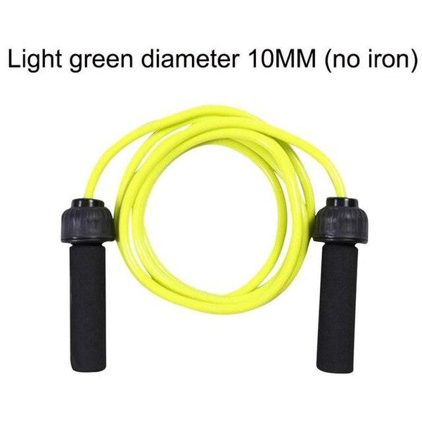 Mounchain Adjustable No Kinks Speed Jump Rope with Foam Handle for Aerobic Exercise Fitness Weight Lose