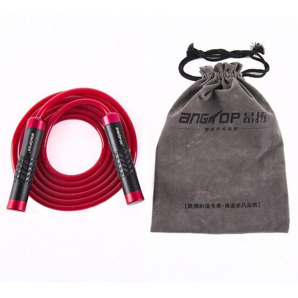 Jumping Rope Aluminium Alloy Durable Skipping Rope with Load Bearing Shaft for Fitness Crossfit Training Reduce Weight Equipment