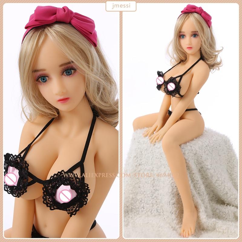 125cm Full Size Solid Silicone Sex Doll Lifelike Sex Toys Oral Love Doll Artificial Pussy Fake Ass Sex Toy for Masturbators