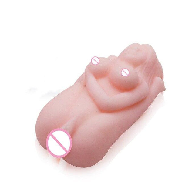 Mini Silicone Sex Dolls Realistic Vagina Sex Toys Pocket Pussy Artificial Really Vagina for Male Automatic Masturbator for Men