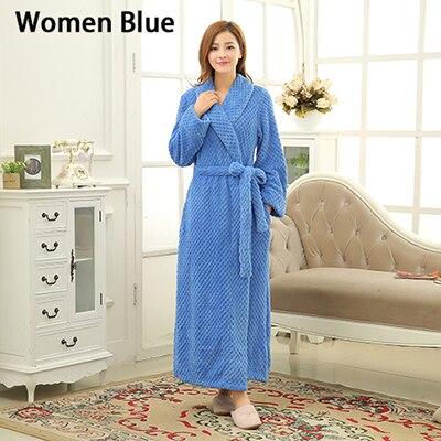 On Sale Mens Thick Waffle Extra Long Kimono Bath Robe Soft as Silk Bathrobe Men Warm Winter Robes Male Dressing Gown Nightgowns