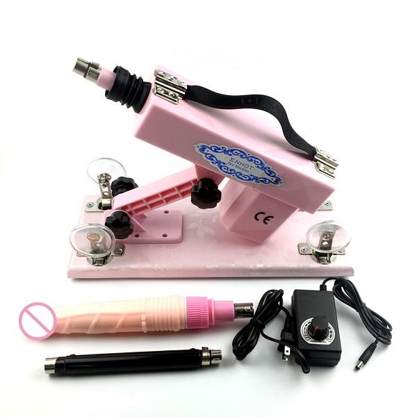 ENHOT Femal sex machine for men and womenWith free dildo+ free extension rod UK,USA,EU,Russia plug outlet power adapter ENHOT-A3