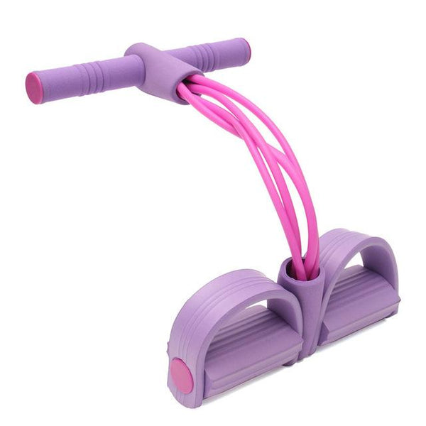 Best Deal Belly Slimming Body Shaper Tummy Trimmer Resistance Bands Pull-up Action Rower Abdominal Exerciser Fitness Equipments