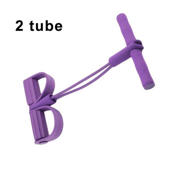 Pedal Resistance Band Fitness Rope Tube Elastic Exercise Equipment for Yoga Pilates Workout Latex Tube Pull Rope new arrival