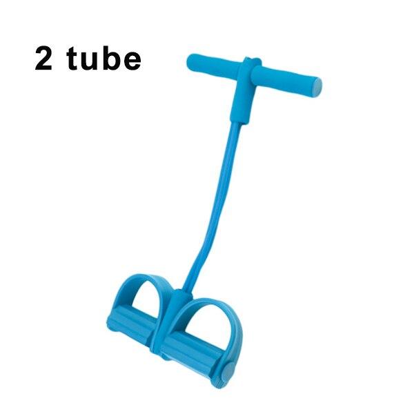 Pedal Resistance Band Fitness Rope Tube Elastic Exercise Equipment for Yoga Pilates Workout Latex Tube Pull Rope new arrival