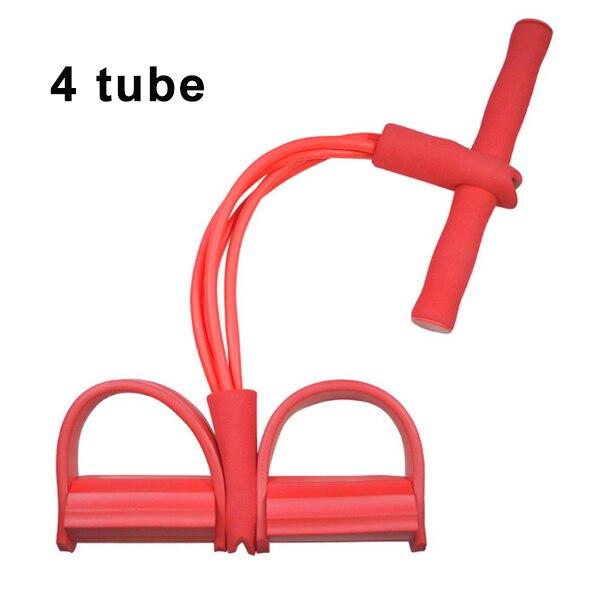 Pedal Resistance Band Fitness Rope Tube Elastic Exercise Equipment for Yoga Pilates Workout Latex Tube Pull Rope new arrival