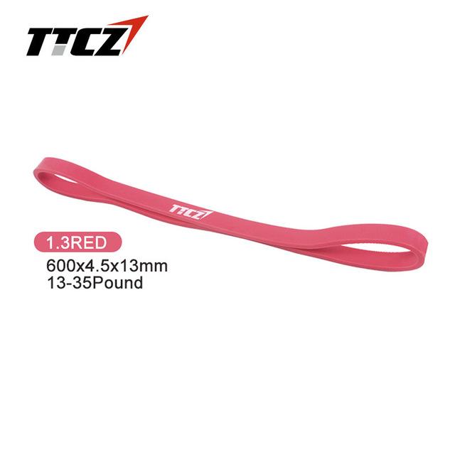TTCZ 3 Levels Pilates Yoga Exercise Pull Strap Rubber Resistance Bands Cross fit Elastic Stretching Belt Fitness Equipment