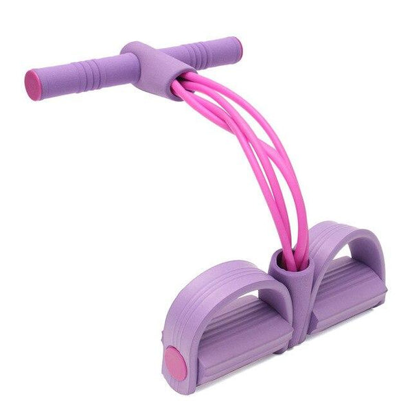 New Arrival Belly Slimming Body Shaper Tummy Trimmer Resistance Bands Pull-up Action Rower Abdominal Exerciser Fitness Tool