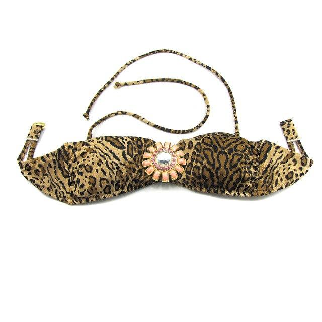 Mixer Bikini TOPS for Women Swimwear Top Designer For Secret Diamond Leopard Bathing suits Sexy swimming biquini UP